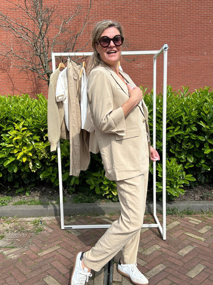 Norvielle Damen Hose Elastischer Bund Bequem