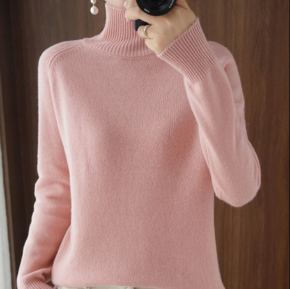 Agatha Damen Wollpullover Warm Beige