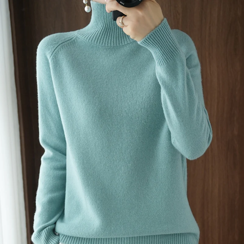 Agatha Damen Wollpullover Warm Beige
