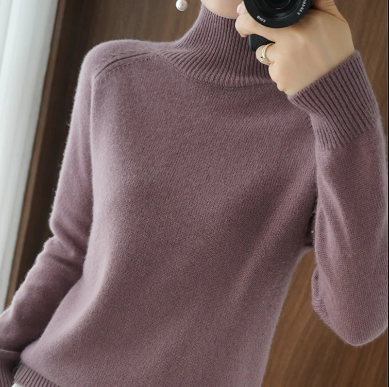 Agatha Damen Wollpullover Warm Beige