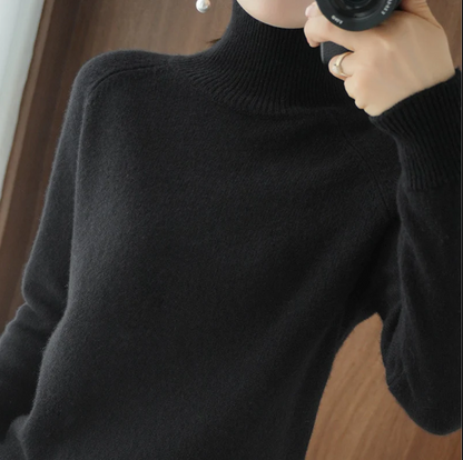 Agatha Damen Wollpullover Warm Beige