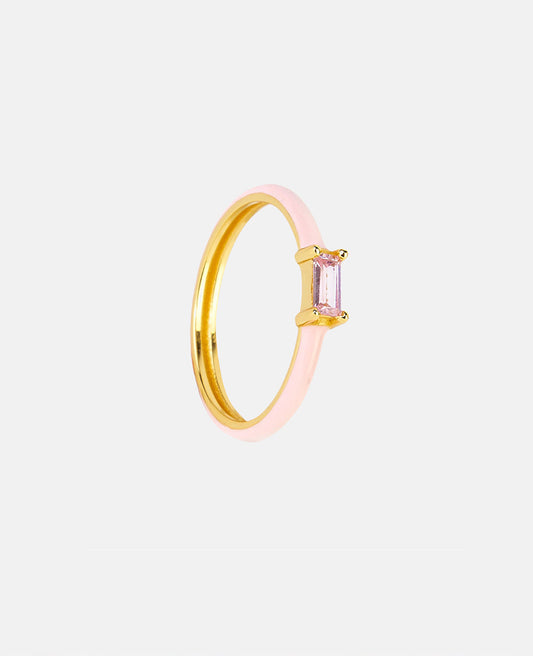 Annie Goldene Ohrringe Rosa - Norvielle