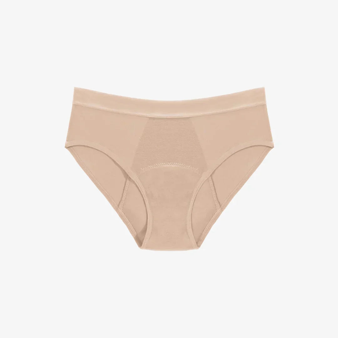 Damen Menstruationsunterwäsche 3er Set Baumwolle Mit Wetbag