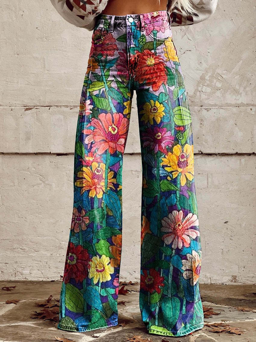 Damen Baggy Jeans Lang - Norvielle