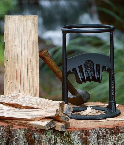 Holzspalter Manuel für Kamin und Freien, Sicher und Effizient - Norvielle