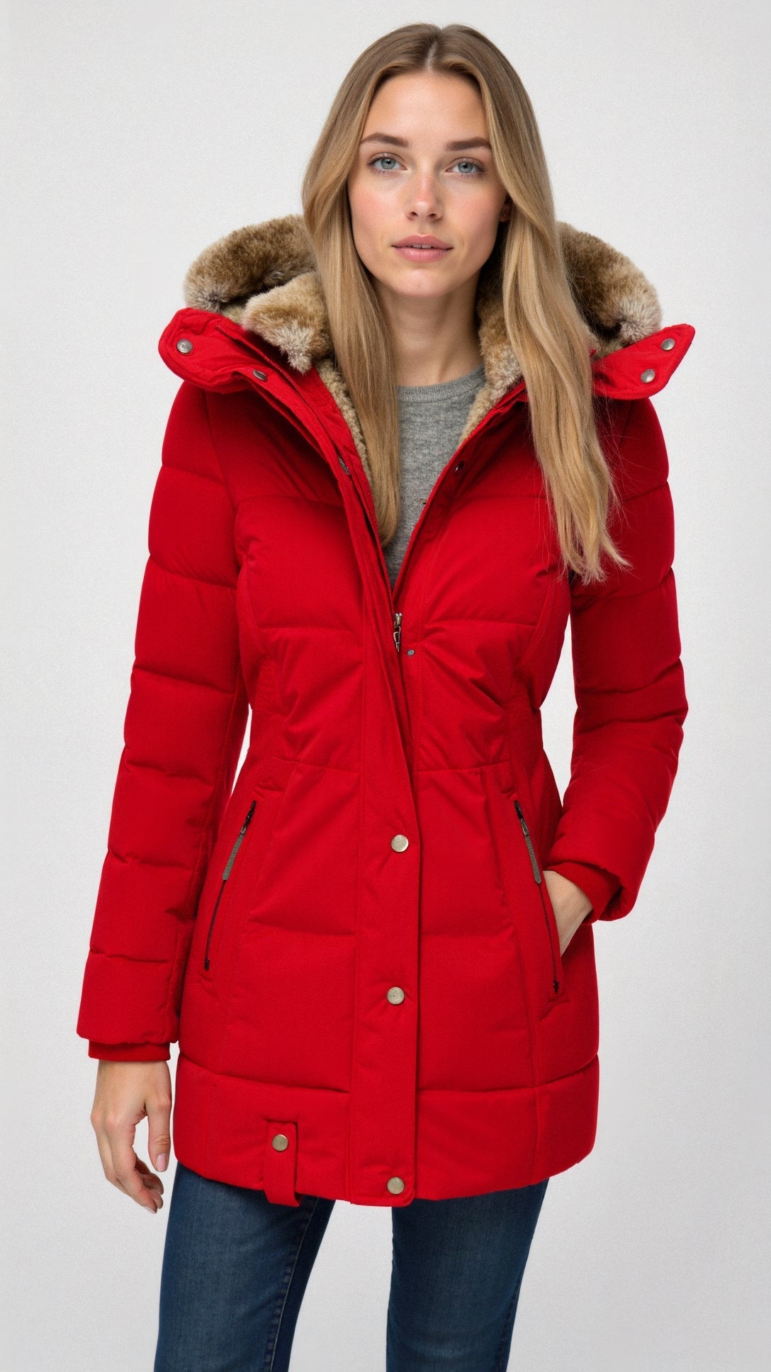 Chantall Damen Pufferjacke Warm Isoliert
