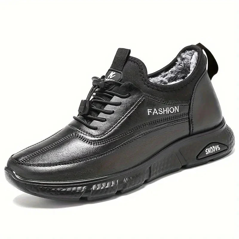 Aaron Winterschuhe | Plüschgefütterte Wanderschuhe für Männer-Chaps Herrenmode