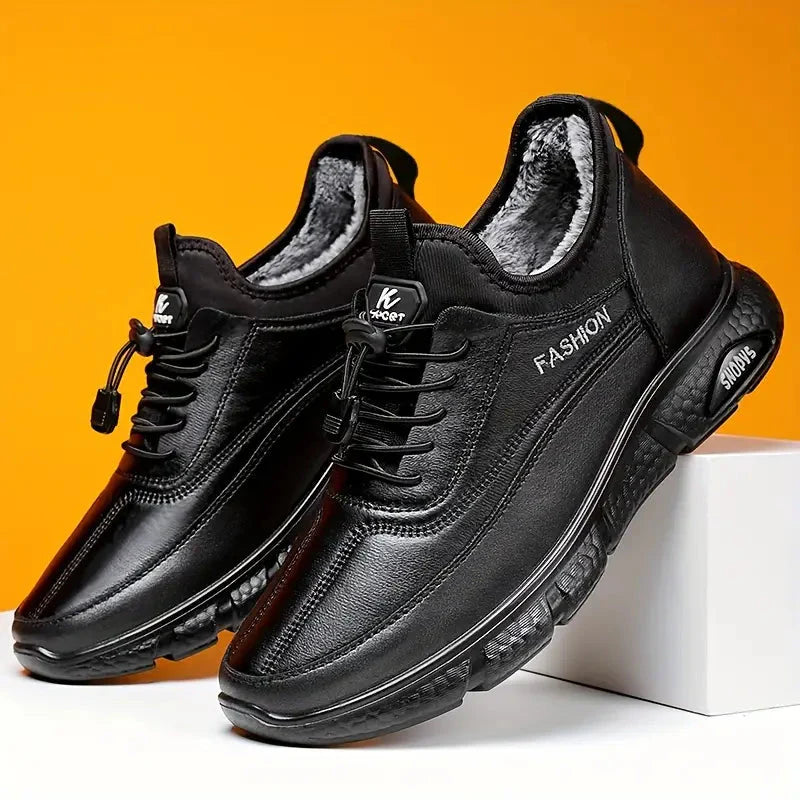 Herren Winterschuhe Plüschgefüttert Wanderschuhe - Norvielle