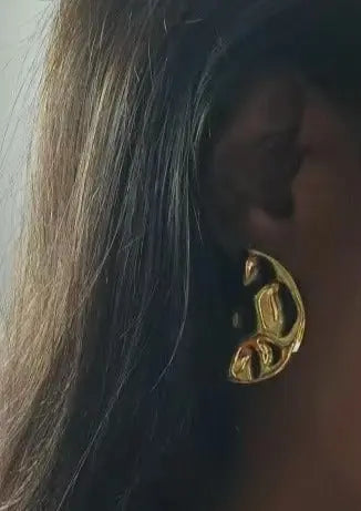 Siena | Elegante Gold-Ohrringe Zendoo.de
