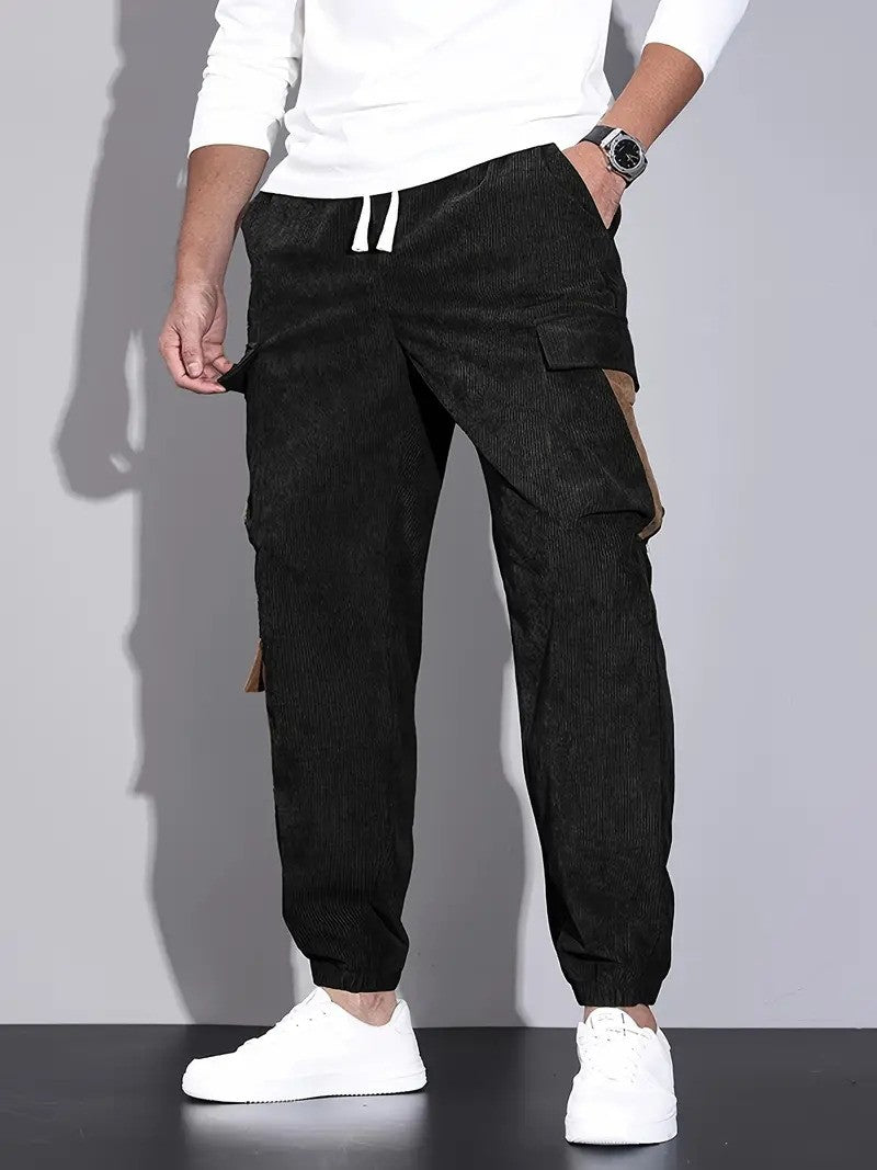 Männer Cordhose Lässig Bequem Braun - Norvielle