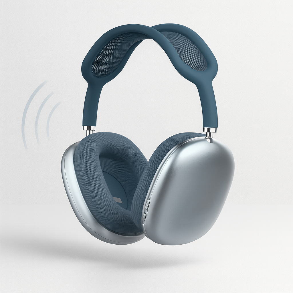 Kabellose Bluetooth Over-Ear-Kopfhörer mit Geräuschunterdrückung