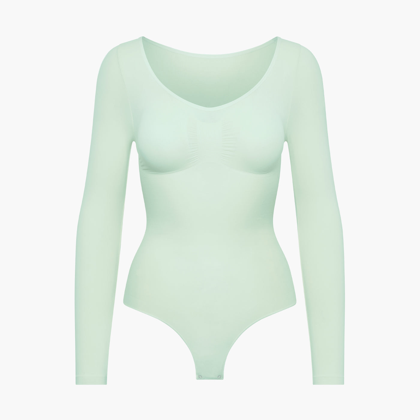 Damen Body Langärmelig Rückenöffnung
