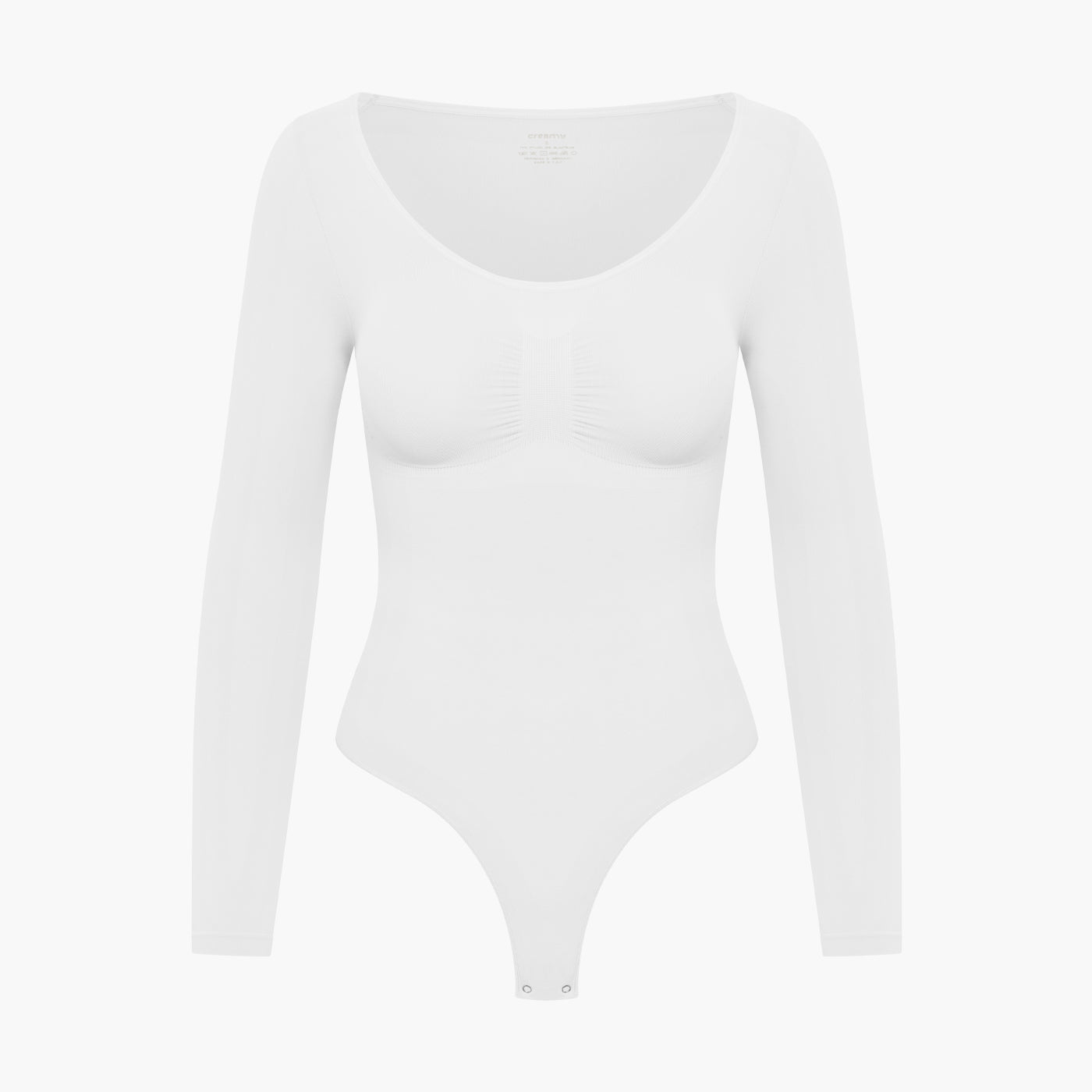 Damen Body Langärmelig Rückenöffnung