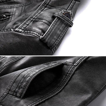 Herren Lederjacke Zeitloses Design