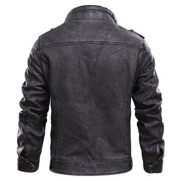 Herren Lederjacke Zeitloses Design