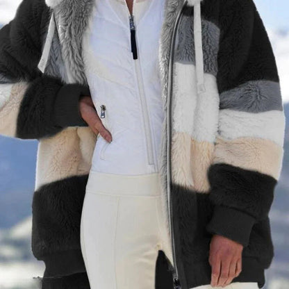 Harper Damen Fleecejacke Mit Kapuze