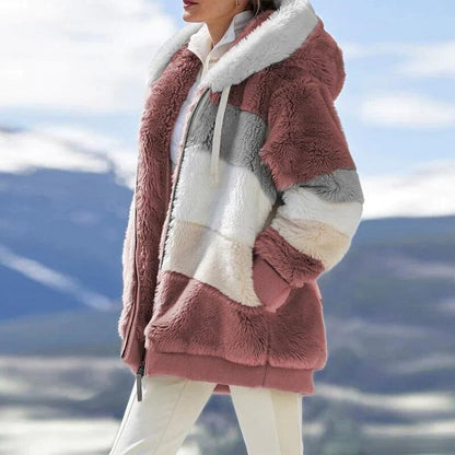 Harper Damen Fleecejacke Mit Kapuze