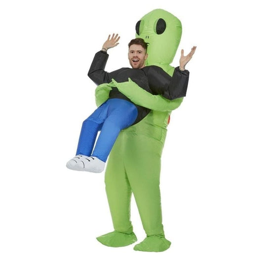 Aufblasbares Alien-Kostüm Grün für Halloween und Oktoberfest - Norvielle