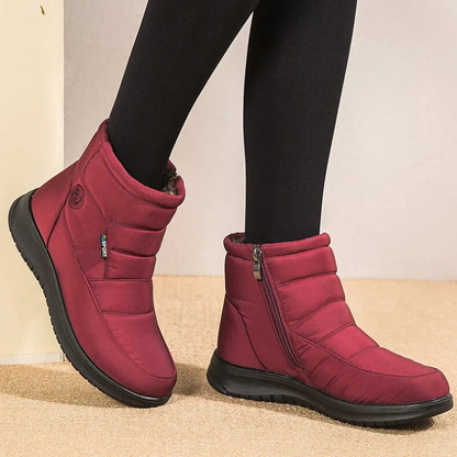 Damen Stiefeletten Gestepptes Design