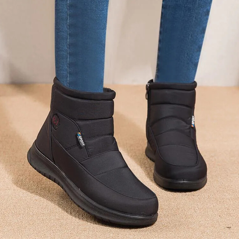 Damen Stiefeletten Gestepptes Design