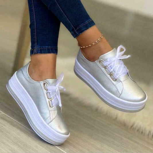Damen Schnürschuhe Freizeitschuhe - Norvielle
