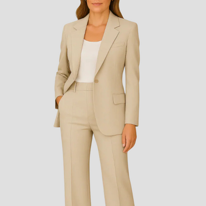 Damen Anzugset 2-teilig Blazer Hosen