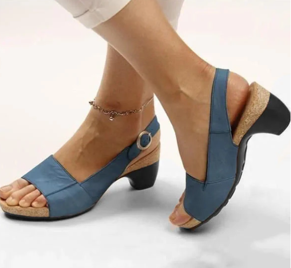 Aprilyn – Komfortable, elegante Schuhe mit niedrigem, blockigem Absatz