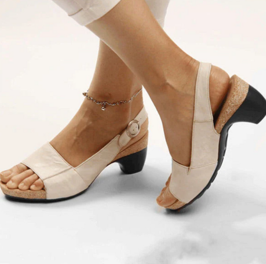 Aprilyn Damen Pumps Niedriger Blockabsatz Elegant Schwarz - Norvielle