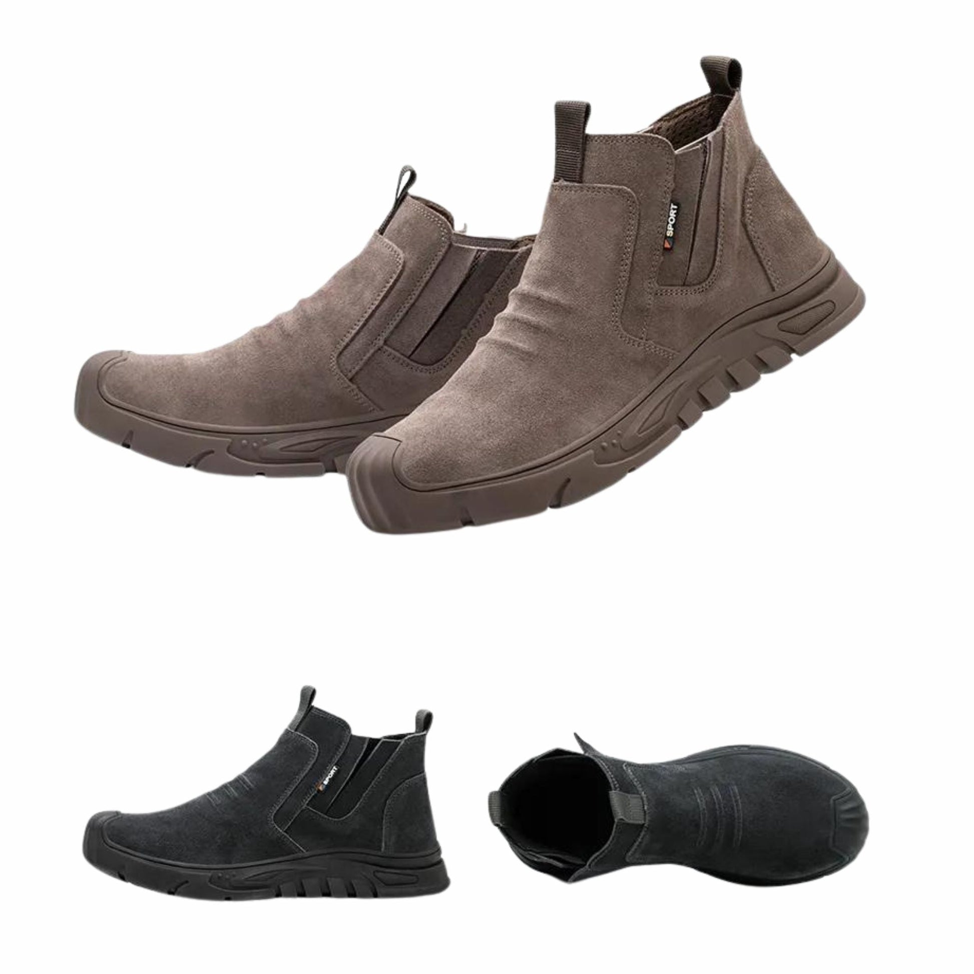 Arbeitsstiefel – rutschfest – Slipper – Stiefeletten – Herrenstiefel-Chaps Herrenmode