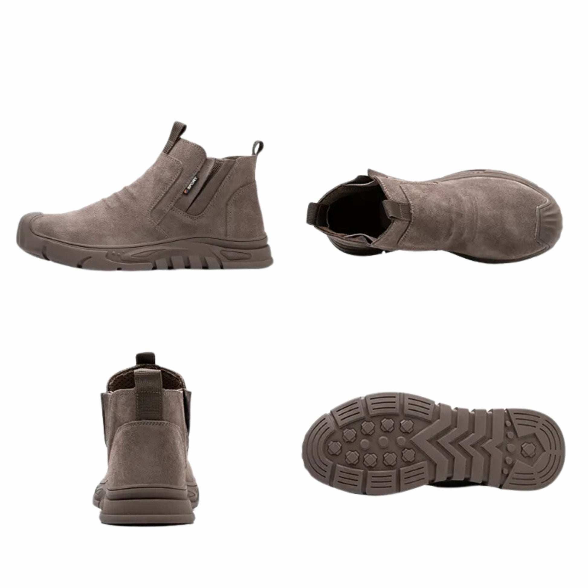 Arbeitsstiefel – rutschfest – Slipper – Stiefeletten – Herrenstiefel-Chaps Herrenmode