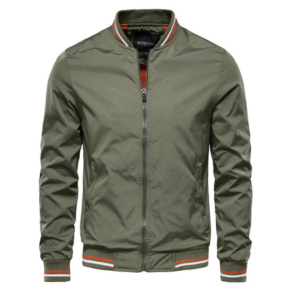 Herren Übergangsjacke Langarm Schlanke Passform