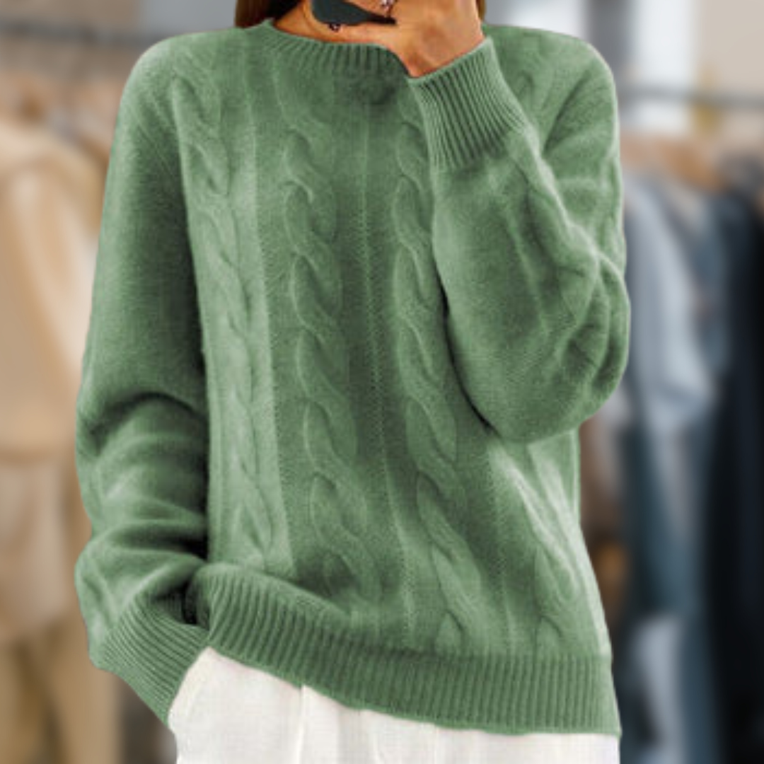Norvielle Damen Strickpullover Weich