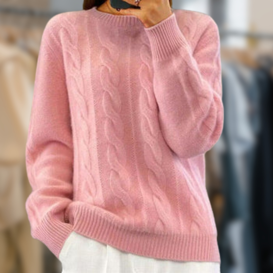 Norvielle Damen Strickpullover Weich