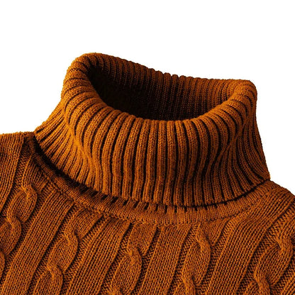 Herren Pullover Rollkragen Kuschelig Norvielle