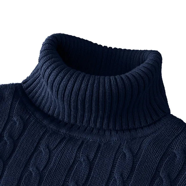 Herren Pullover Rollkragen Kuschelig Norvielle