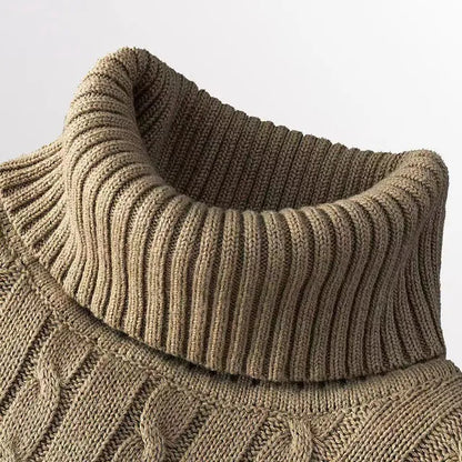 Herren Pullover Rollkragen Kuschelig Norvielle