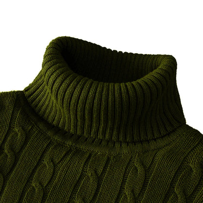 Herren Pullover Rollkragen Kuschelig Norvielle