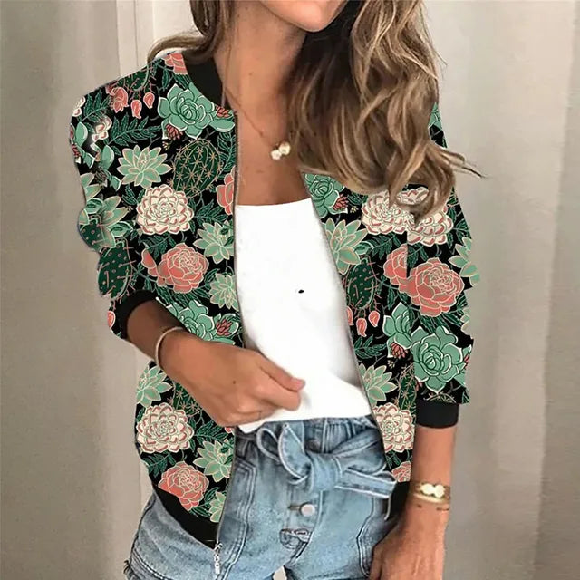 Damen Strickjacke Reißverschluss Amelie - Norvielle