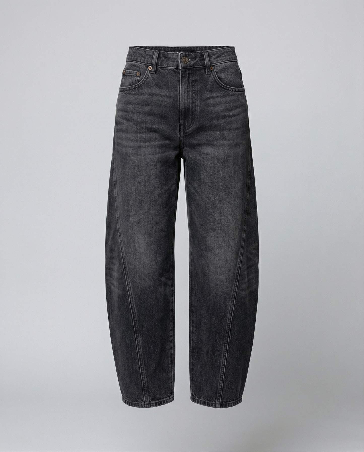 Damen Barrel Jeans Trendstil