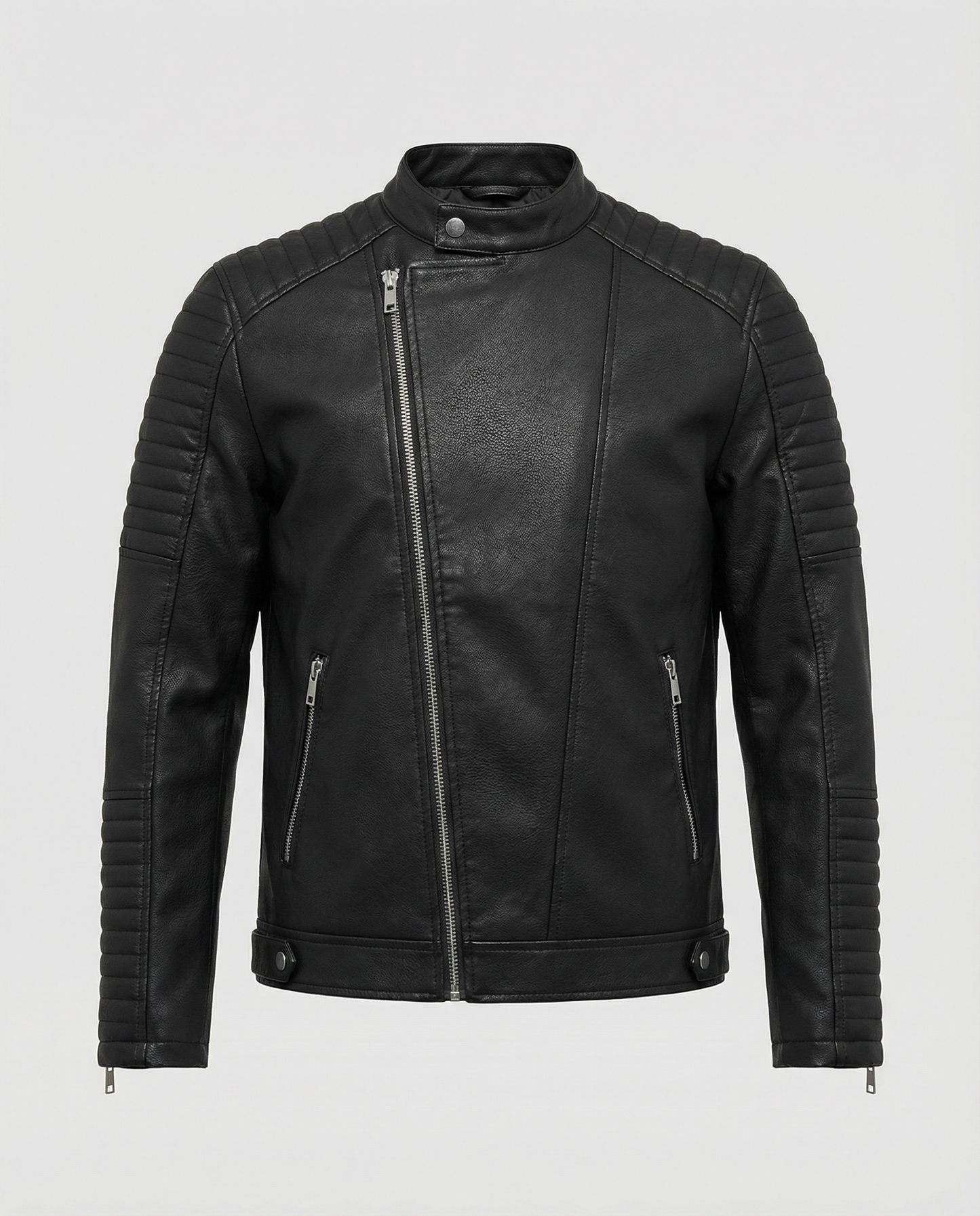 Damen Lederjacke Taillierte es Leder