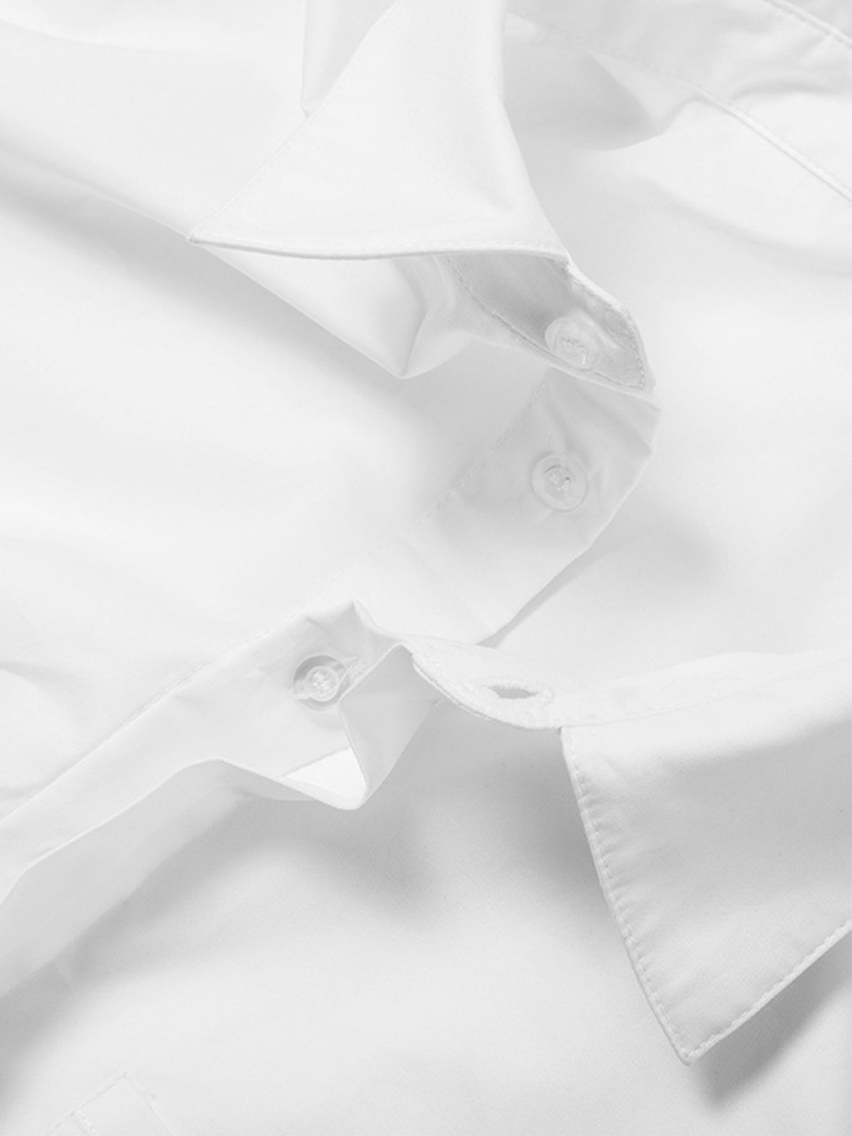 Damenbluse Cropped Raw Cut