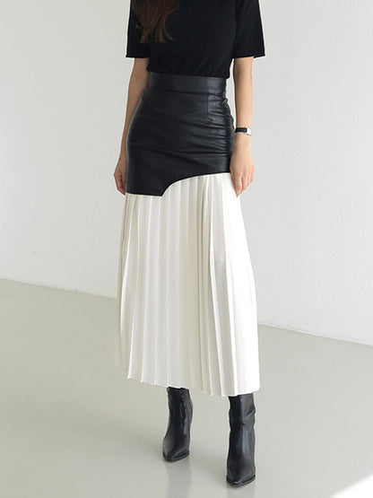 Damen Asymmetrischer Midi Rock Sommer Kleid - Norvielle