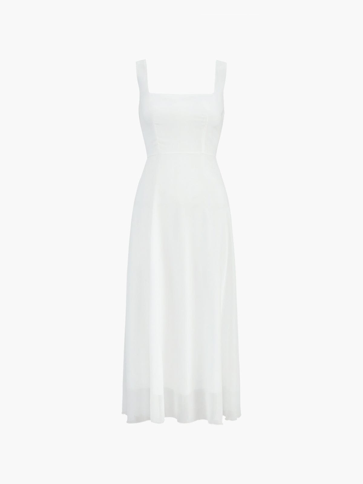 Elegantes Damen A-Linie Midikleid Zeitlos