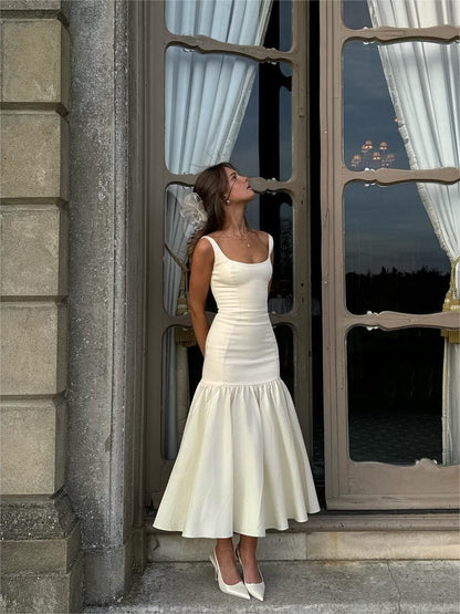 Evelyn Damen Maxikleid Rüschendetails Elegantes