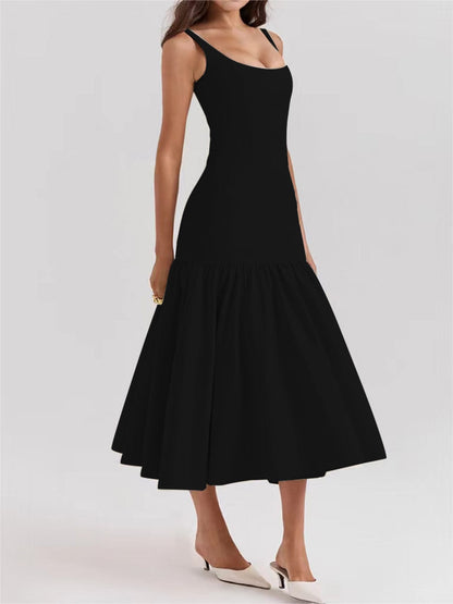 Evelyn Damen Maxikleid Rüschendetails Elegantes