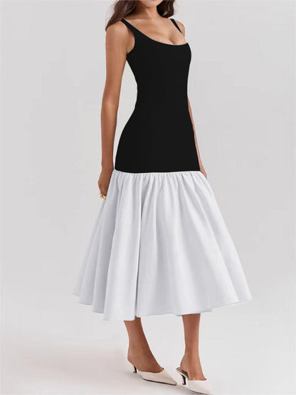 Evelyn Damen Maxikleid Rüschendetails Elegantes