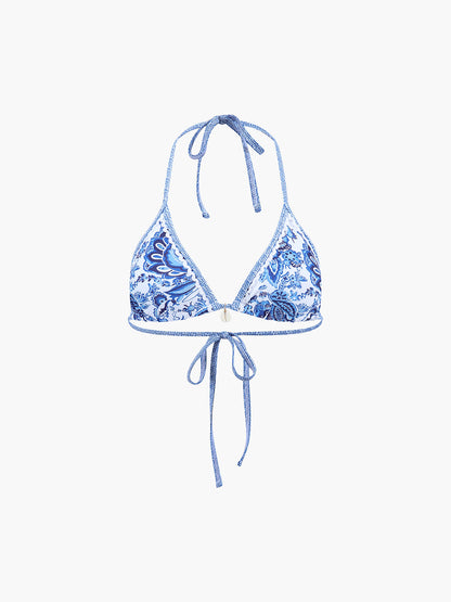 Damen Bikini Set Halterneck Oberteil und Hose