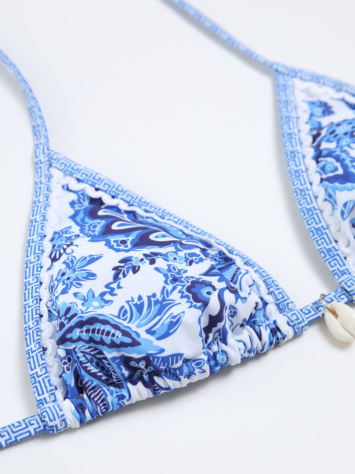 Damen Bikini Set Halterneck Oberteil und Hose