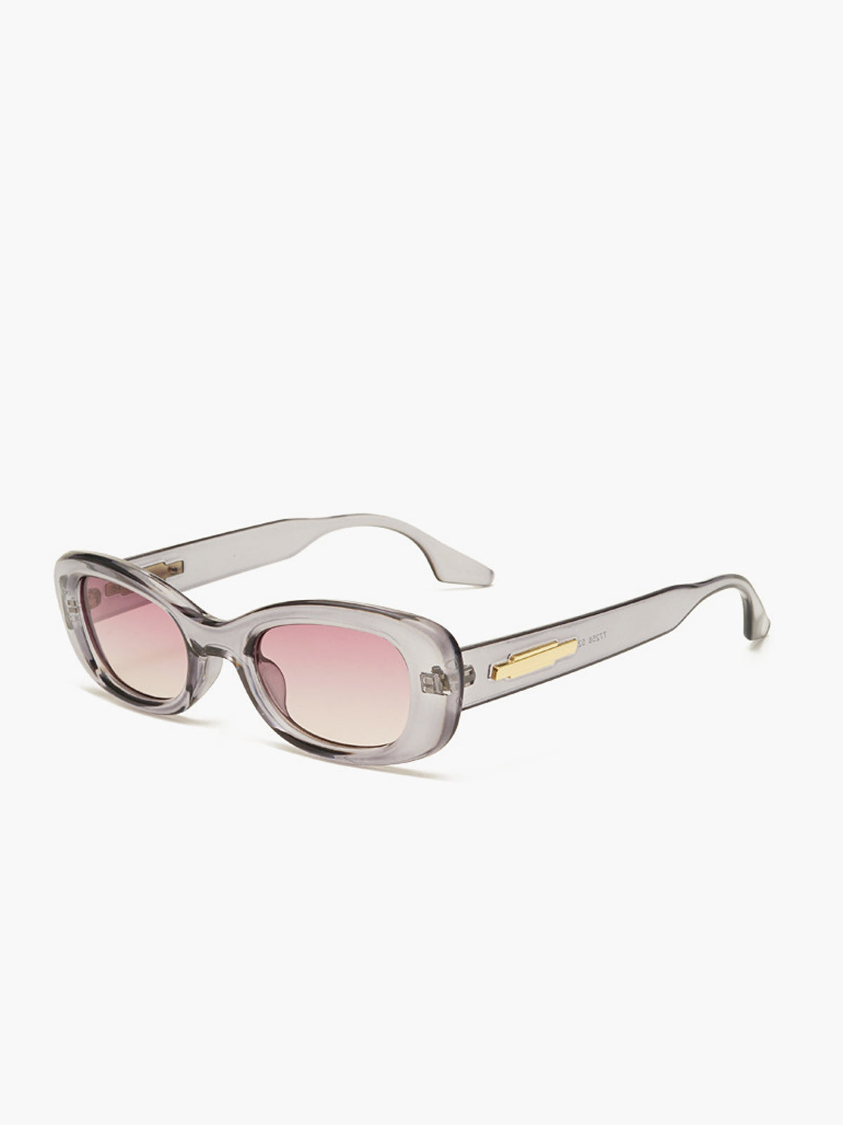 Damen Kristall Sonnenbrille Transparent - Norvielle