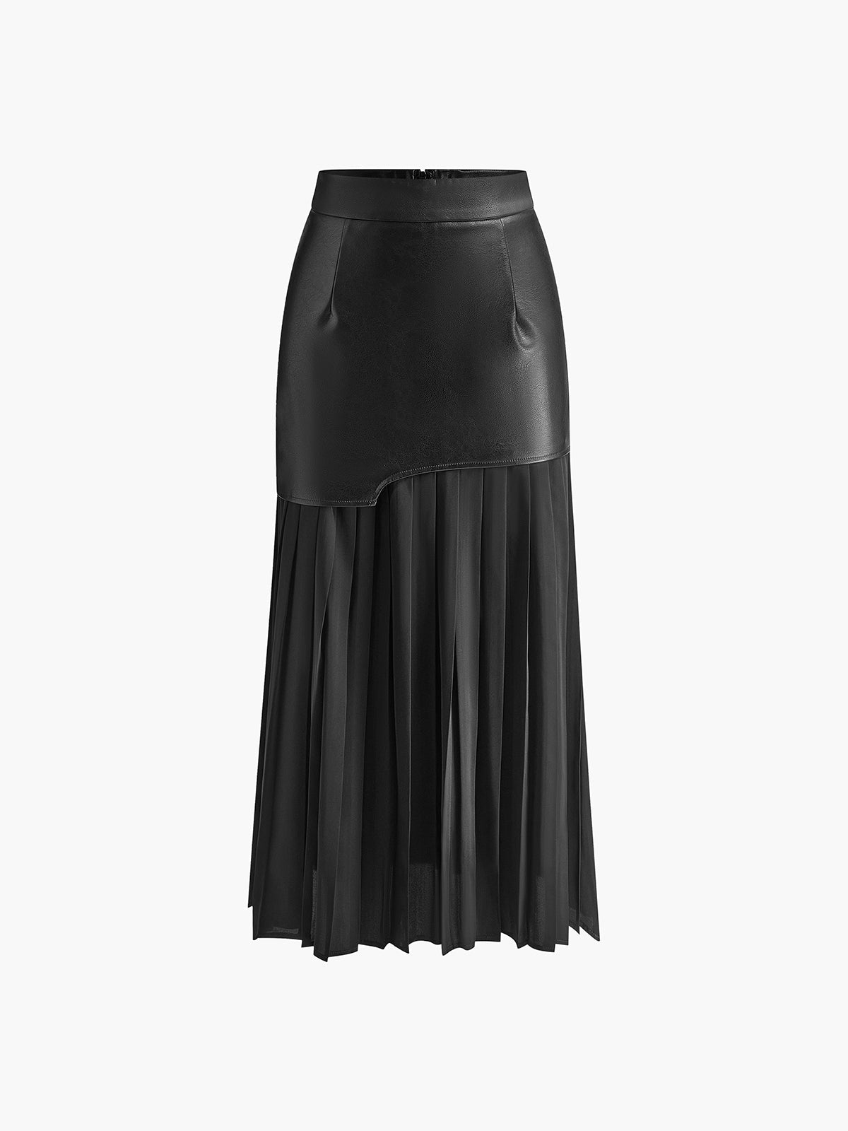 Damen Asymmetrischer Midi Rock Sommer Kleid